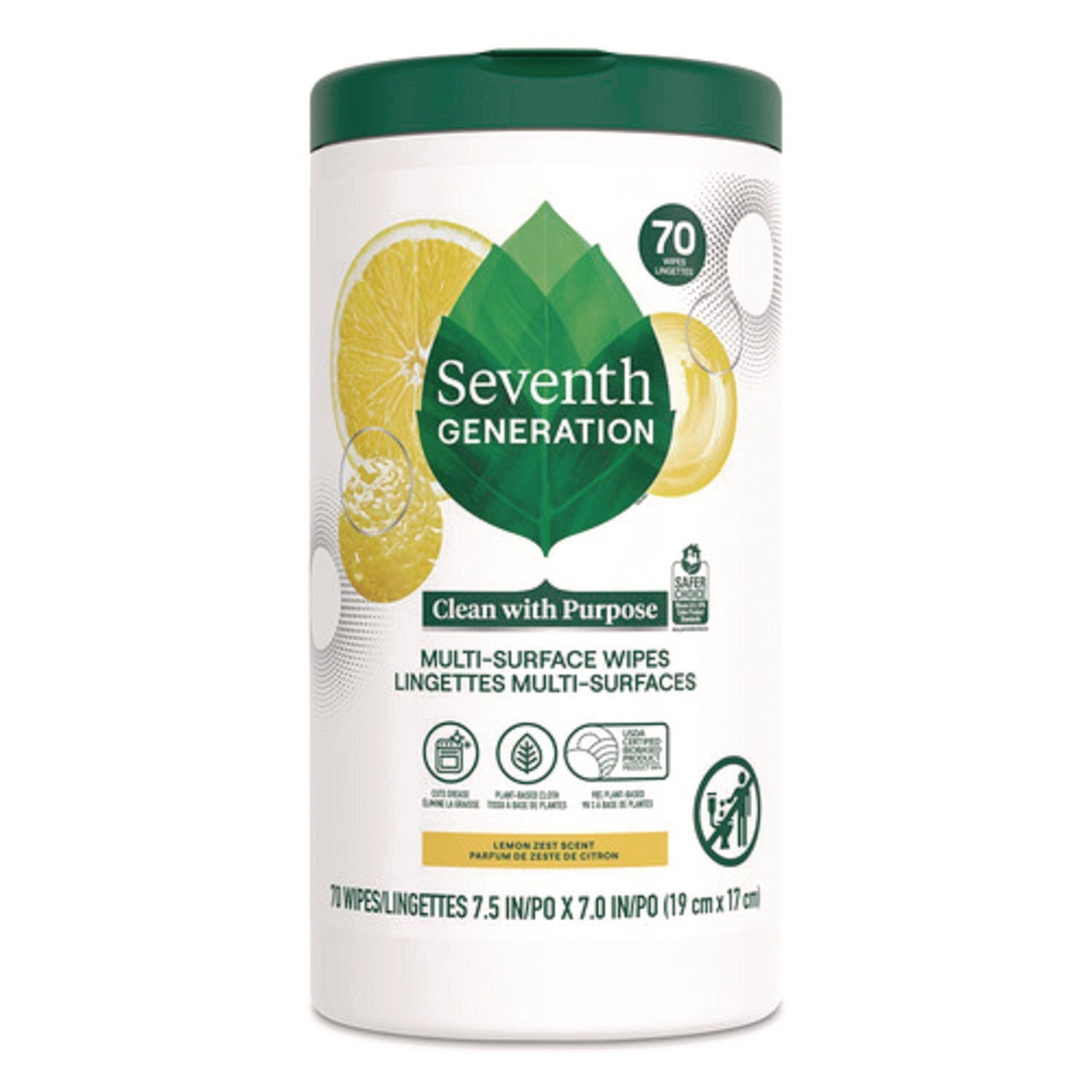 seventh-generation-r-multi-surface-wipes-7-x-7-lemon-zest-white-70-wipes-canister-6-carton-sev69657417_1